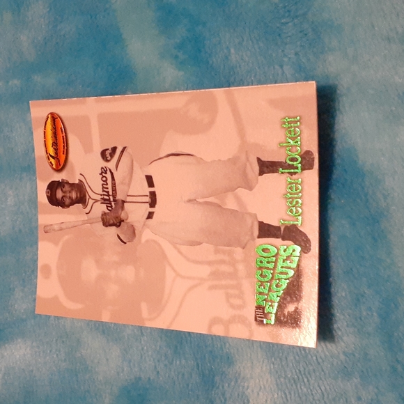 4 Vintage 1993 Ted Williams Negro League Cards Lockett Smokey Duckett Vazquez - Picture 6 of 6